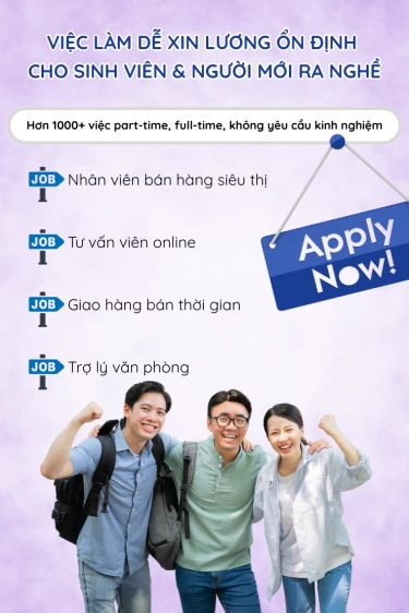 banner việc làm tốt nhất